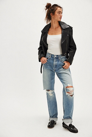 AGOLDE Kelly Jeans At Free People In Backdrop, Size: 28