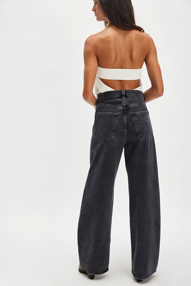 【関税込み】AGOLDE ブラック Low カーブジーンズ Black Low Curve Jeans by AGOLDE on Sale