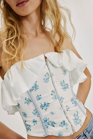 For Love & Lemons Evelyn Corset Top