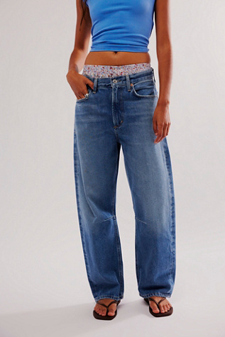 Citizens Of Humanity Miro Relaxed Jeans At Free People In Pacifica, Size: 28