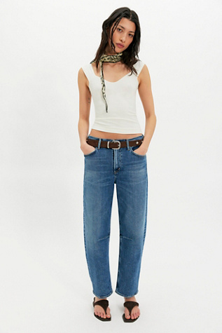 Citizens of Humanity Miro Relaxed Jeans at Free People in Alphabet, Size: 28