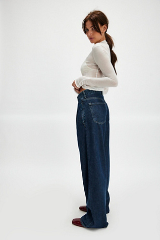 Citizens of Humanity Petra Pleated Denim Trousers