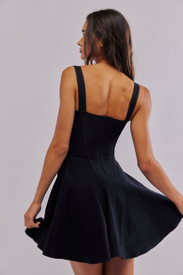 Understated Leather Lana Denim Dress #1