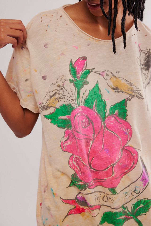 Magnolia Pearl Rose One-Size Tee | Free People