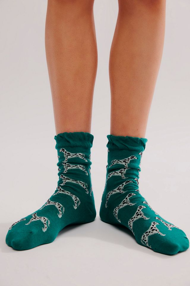 Chaussettes d'équipage Prep Dalmatien #1