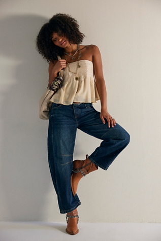 We The Free Aiden Chain Boots at Free People in Tan, Size: US 8