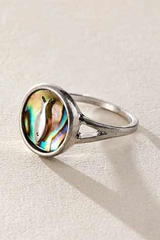 Desert Sands Ring by Free People in Blue, Size: 7