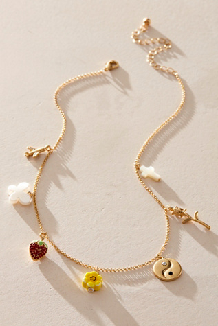 Only For Me 14k Gold Plated Charm at Free People in Mix It Up