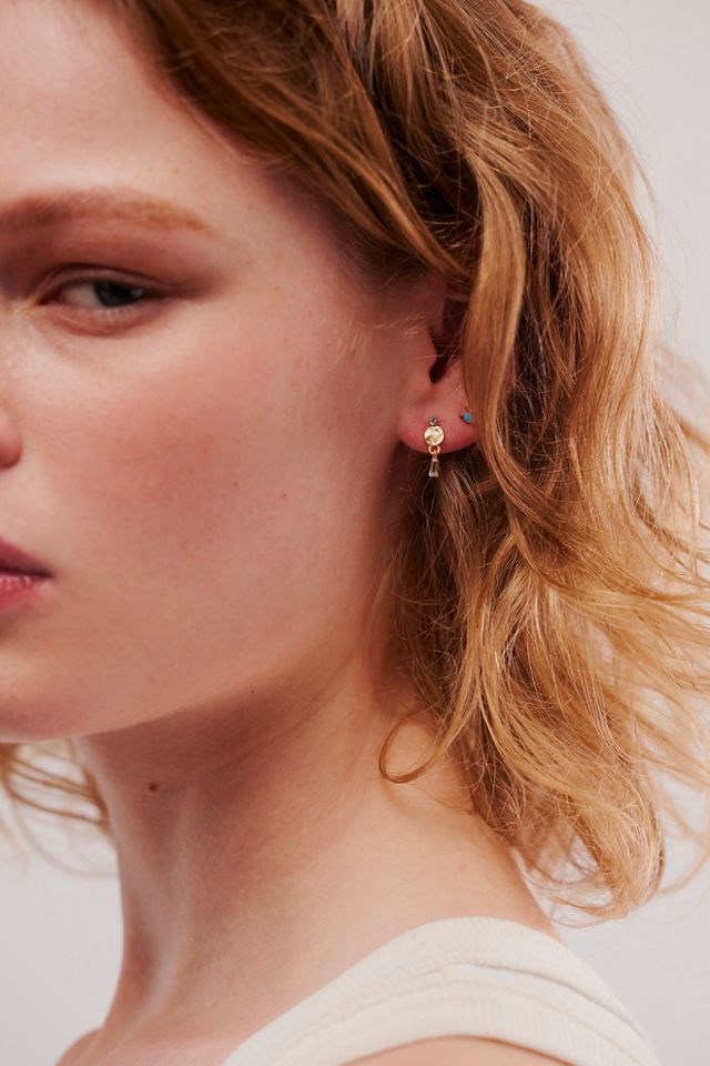 14k Gold Plated Davina Stud Set #3
