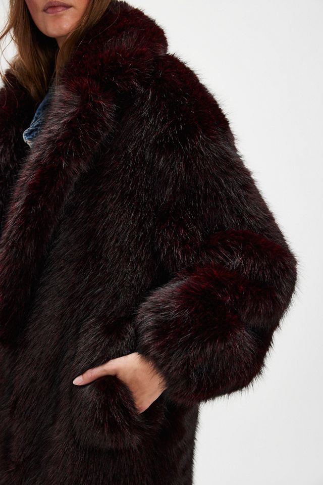 Retrofete Dasha Faux Fur Jacket #2