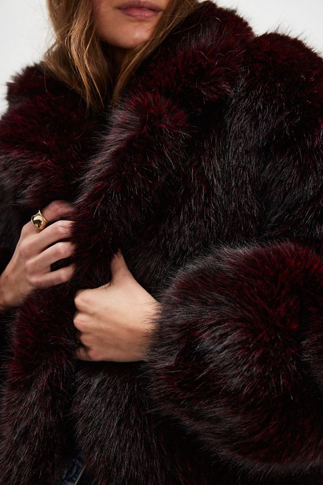 Retrofete Dasha Faux Fur Jacket #3
