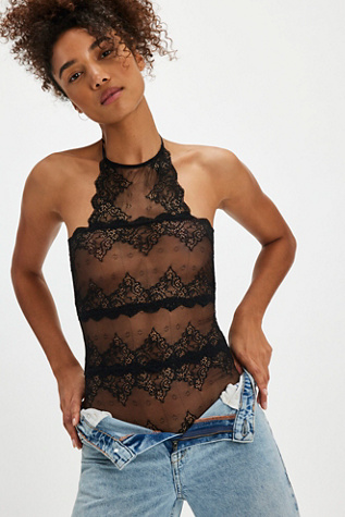 So Fine Halter Bodysuit