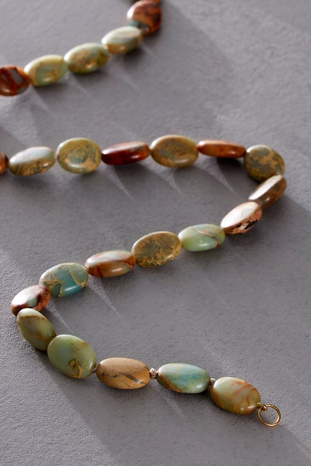 Atma Prema Blue Opal Necklace #1