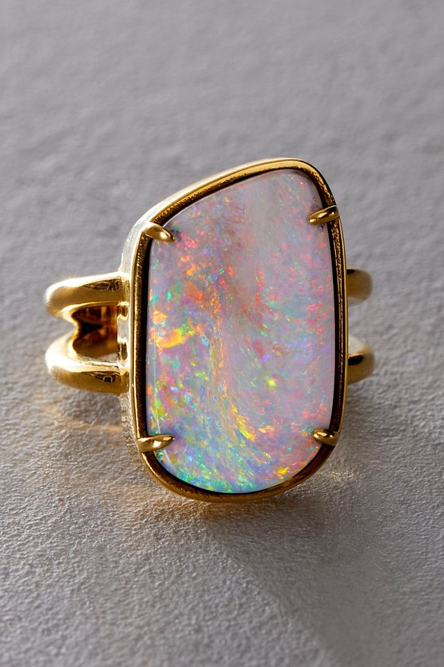 Atma Prema Rainbow Opal Ring | Free People