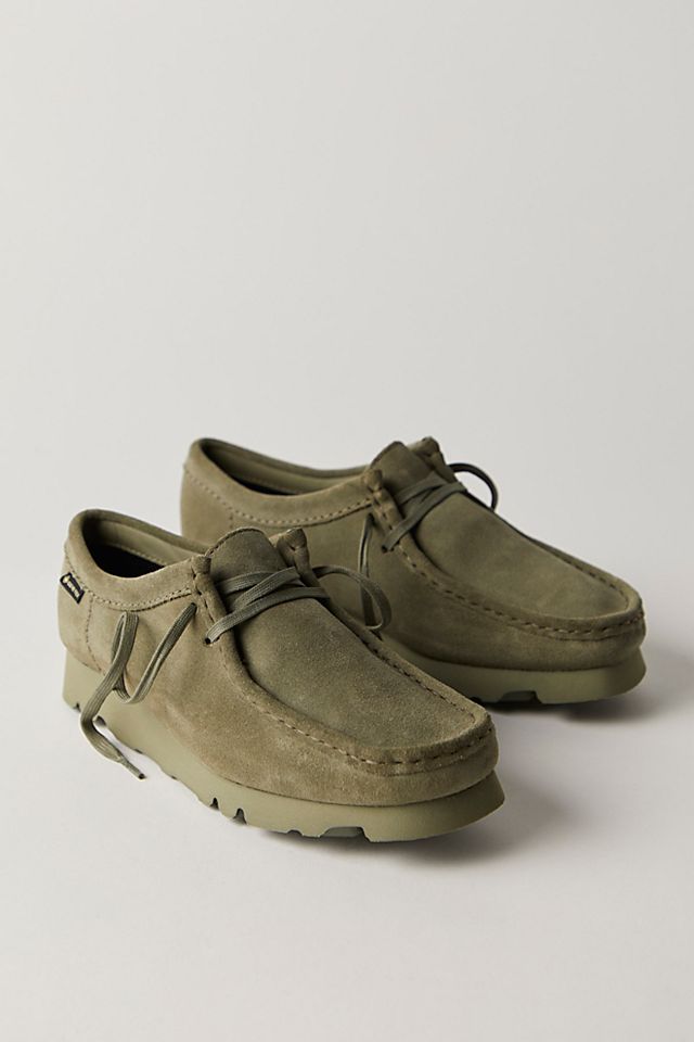 Clarks Wallabee GTX Slip-On Moccasins | Free People Clarks Wallabee GTX Slip-On Moccasins | Free People