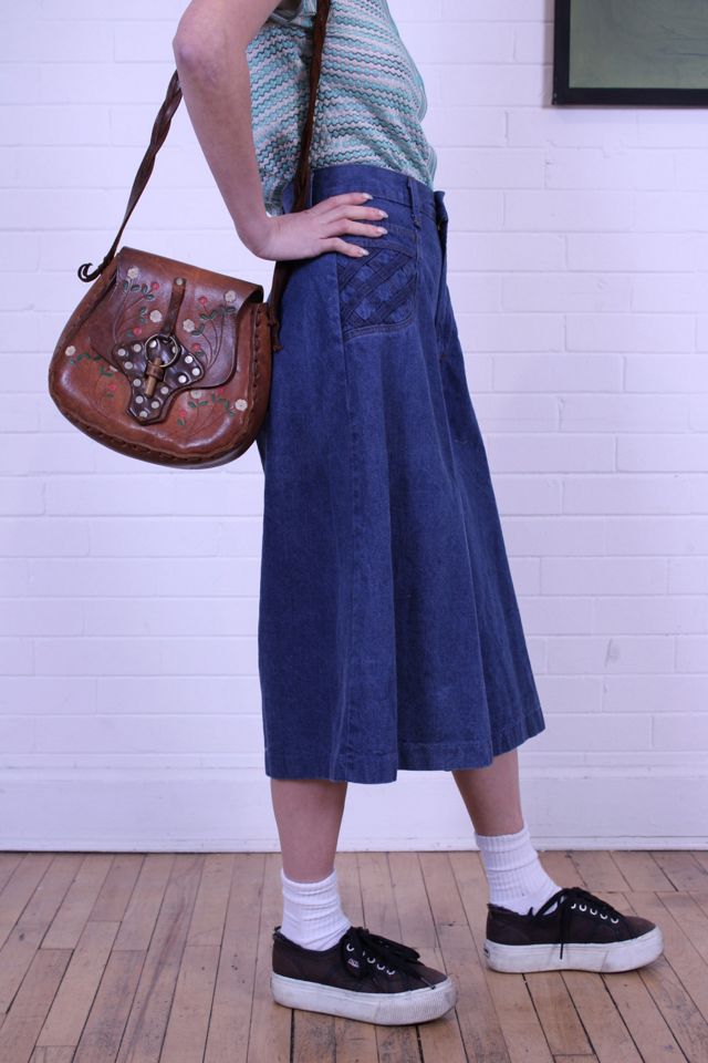 Women's Vintage Floral Culottes M