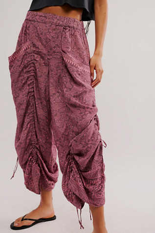 Flora Pull-On Bustle Trousers