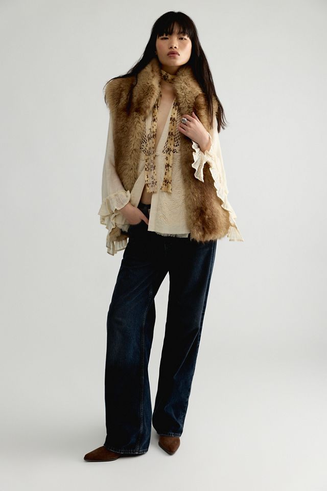 APPARIS Laila Faux Fur Vest #2