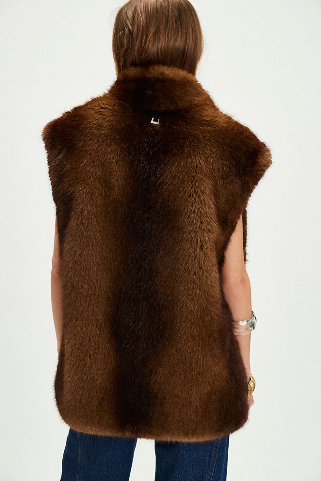 Gilet en Fausse Fourrure Laila APPARIS #1