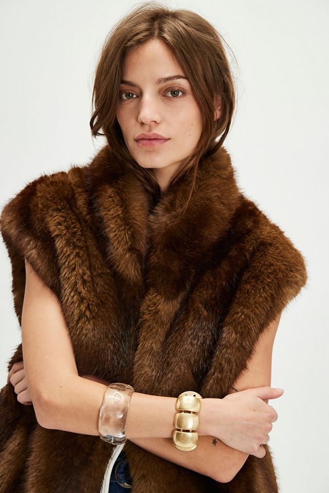 Gilet en Fausse Fourrure Laila APPARIS #2
