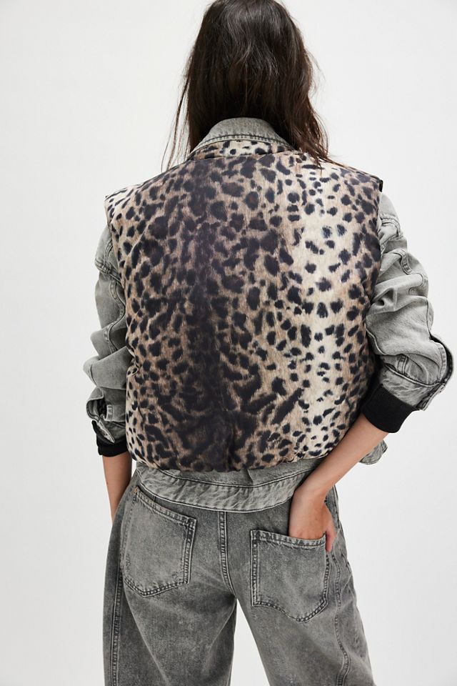APPARIS Phoenix Leopard Vest #1