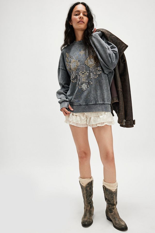 OneTeaspoon Studded Eagle Retro Pullover #2