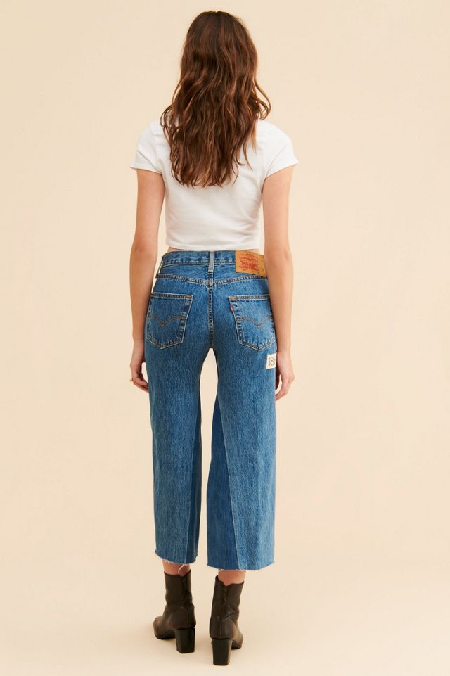 Riley Vintage Embellished Culotte Jeans #1