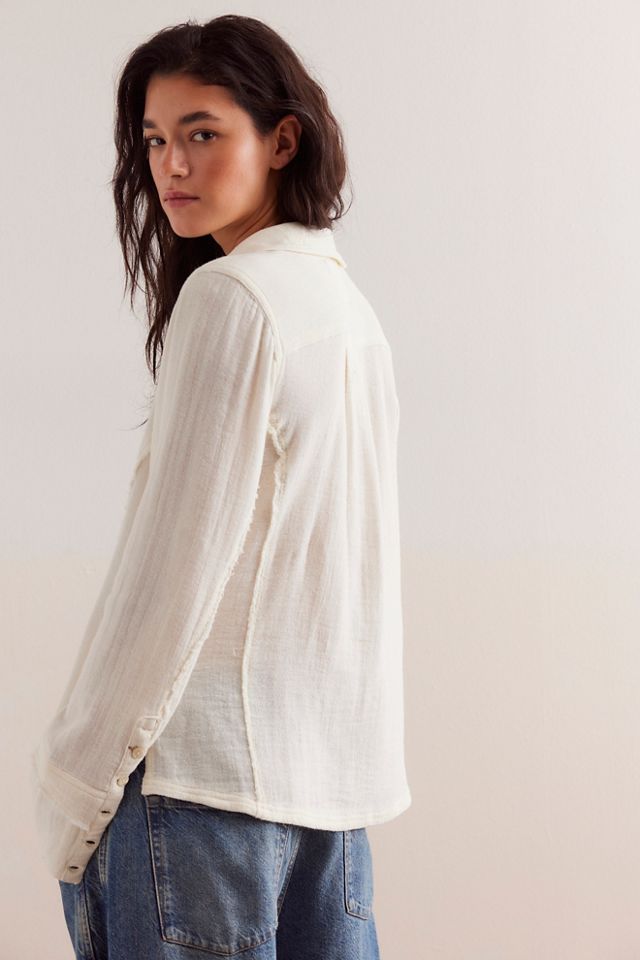 We The Free Sunshine Gauze Top #1