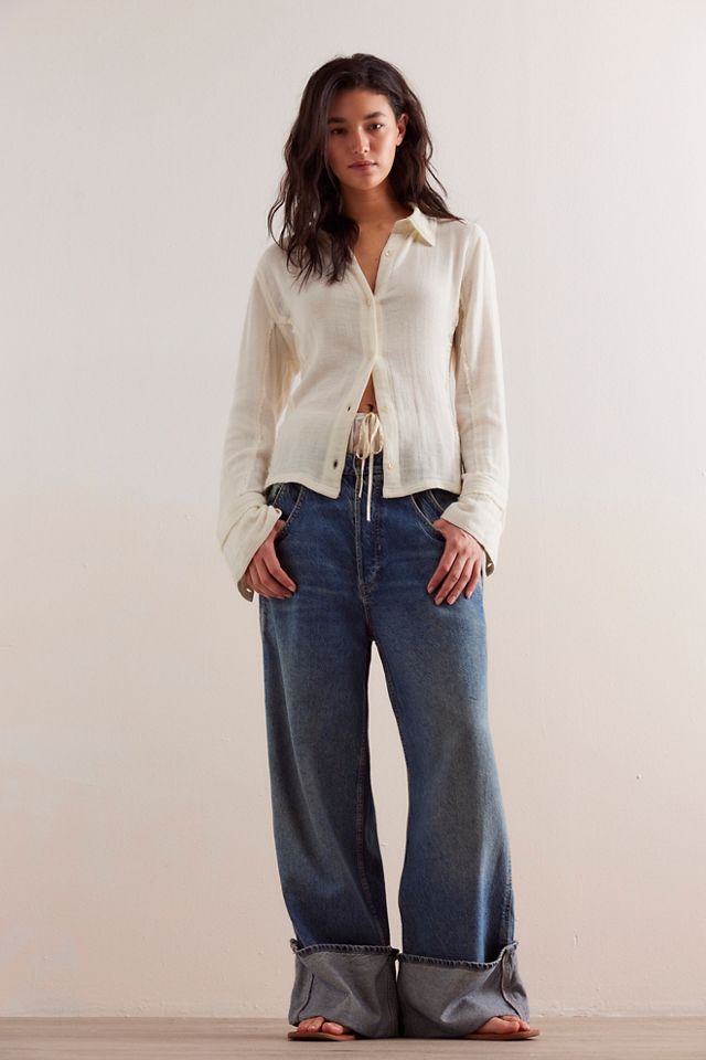 We The Free Sunshine Gauze Top #2
