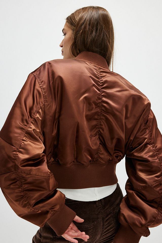 AGOLDE x Shoreditch Ski Club Jett Bomber | Free People