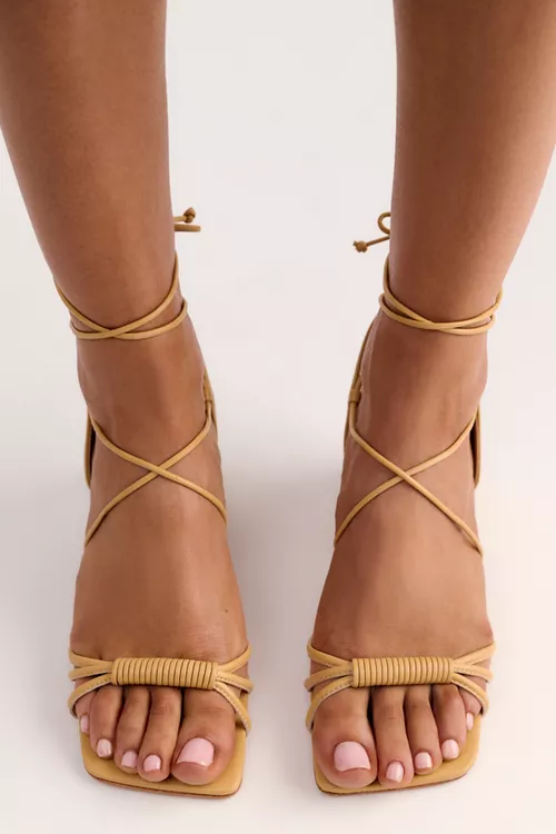 Love Letter Wrap Heels