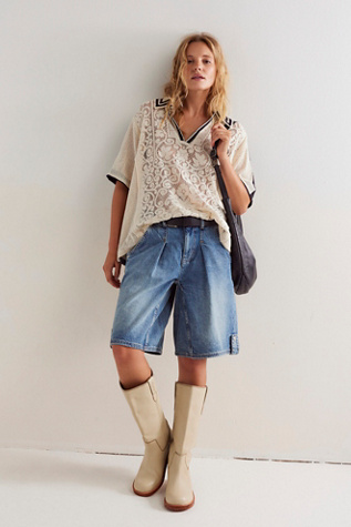We The Free Shorts Longs en Denim Rue