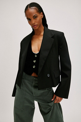 AGOLDE Callie Cropped Blazer