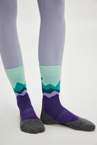 Falke TK2 Explore Mountain Socks At Free People In Amethyst, Size: XS