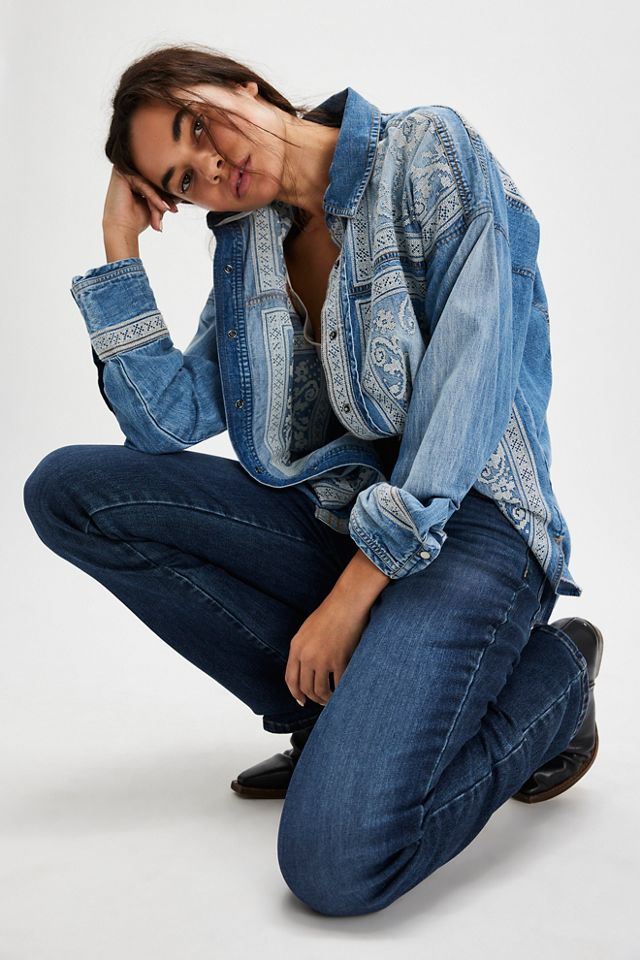 Wrangler Bespoke High-Rise Bootcut Jeans #3