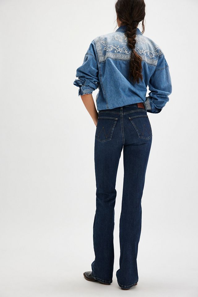 Wrangler Bespoke High-Rise Bootcut Jeans #1