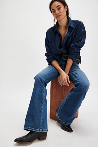 Wrangler Bespoke High-Rise Flare Jeans