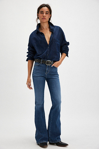 Wrangler Bespoke High-Rise Flare Jeans