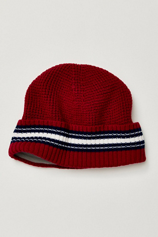 Falke Stripe Beanie At Free People In Red