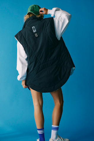 Slalom Reversible Fleece Jacket by FP Movement at Free People, Black, L