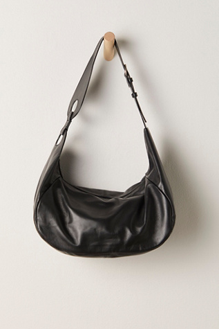 Real Big World Shoulder Bag At Free People In Black