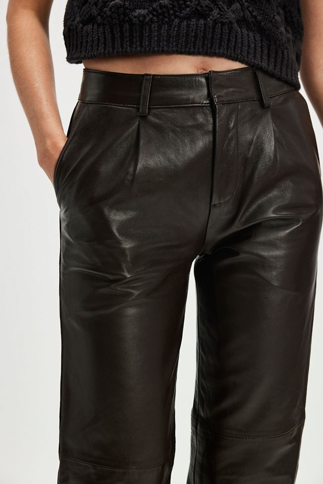 Retrofete Chader Leather Pants #2