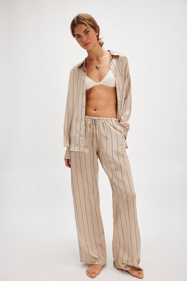 DONNI. The Silk Pinstripe Shirt #2