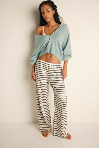 DONNI. Le Pantalon Simple Nœud Jersey