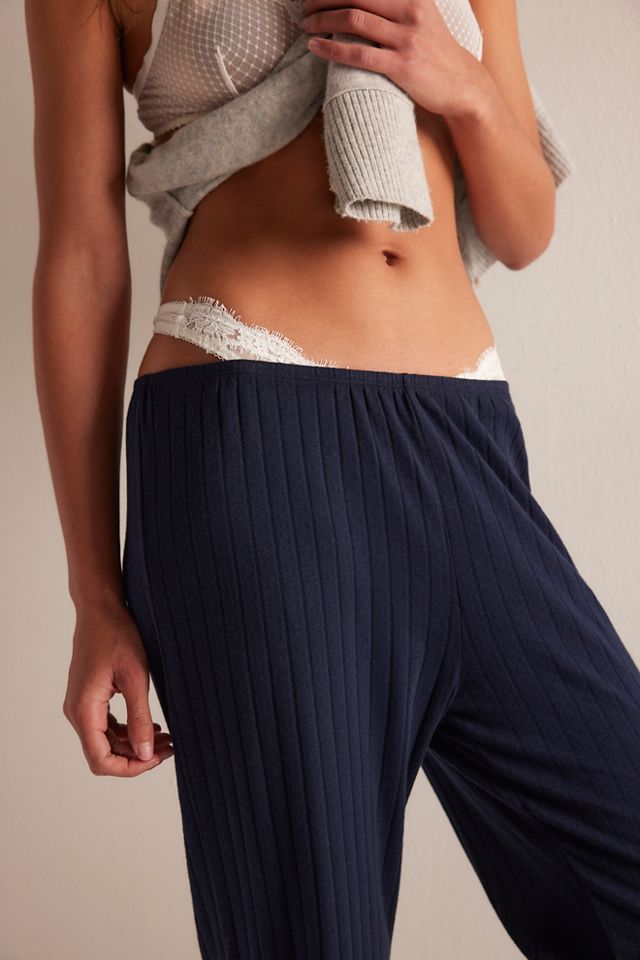 DONNI. The Pointelle Simple Crop Pants #2
