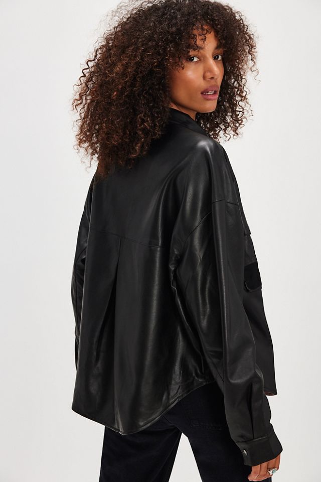 Chemise en flanelle de cuir Daria OneTeaspoon #1