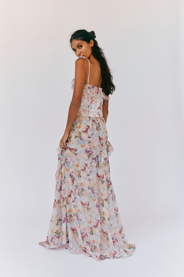 For Love & Lemons Constance Maxi Dress #1