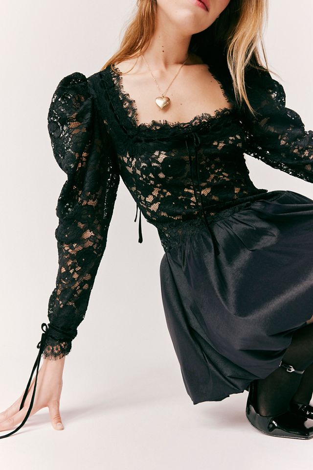 Robe Mini en Dentelle Waverly For Love & Lemons #2