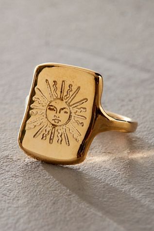 Bague de tarot solaire Dea Dia