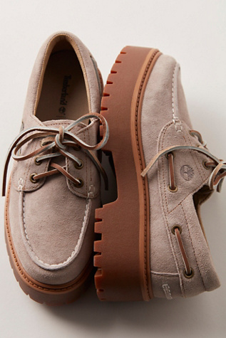 Timberland Stone Street Boat Shoes at Free People in Purple, Size: US 9